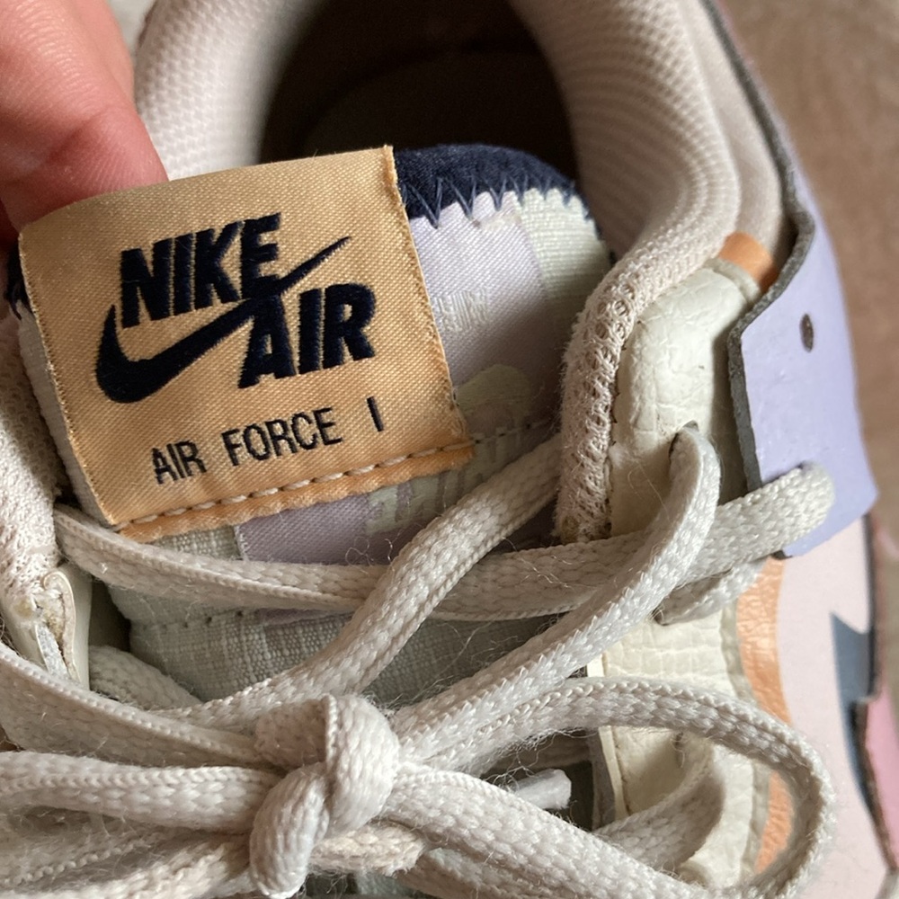 Nike Air Force 1 sneakers pastel size 9.5 - Picture 11 of 16